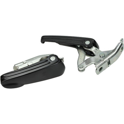 repose-pieds passager Vespa noir mat GTS 125cc, GTS 250cc, GTS 300