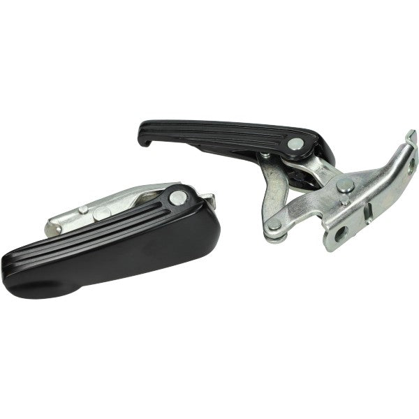 duo-voetsteunset Vespa zwart mat gts 125cc, gts 250cc, gts 300