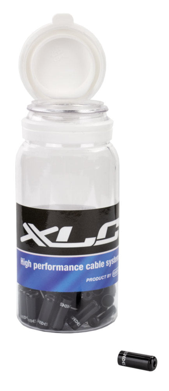 XLC Hoedje 5.0MM ALM POT A 50 Kabed Zwart