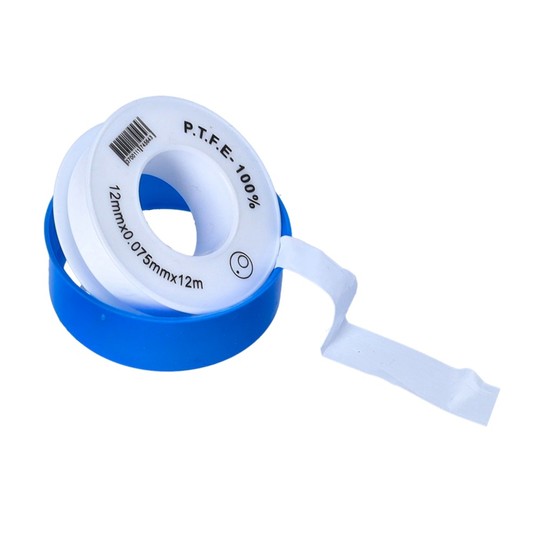 Tape Teflon ROL 12MM-0.075 Afdichting