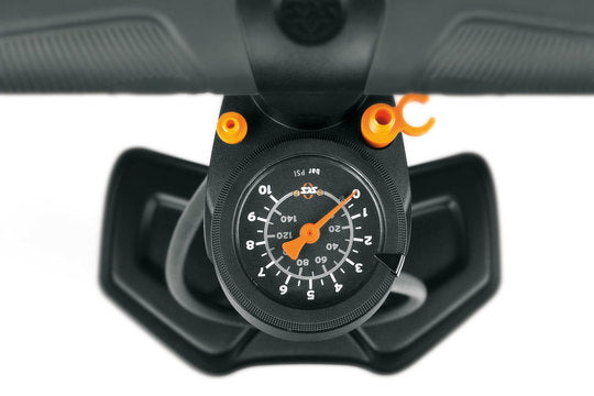 Pomp SKS Airworx 10.0 Manometer Zwart