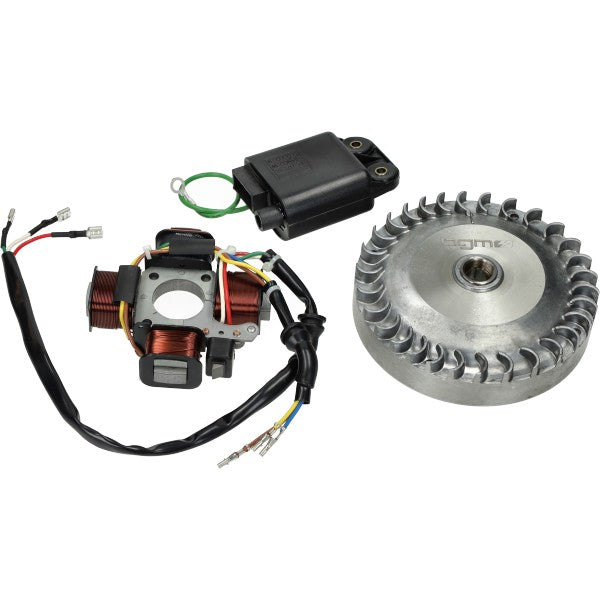ontsteking+vliegwiel BGM electrisch set 805gr pro 12v ciao, citta, si bgm666ci2s