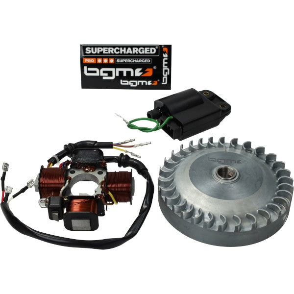 ontsteking+vliegwiel BGM electrisch set 1315 gr.pro 12v ciao, citta, si bgm666ci2t