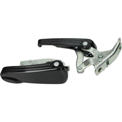 Repose-pieds duo Vespa noir brillant GTS 125cc, GTS 250cc, GTS Super 300cc