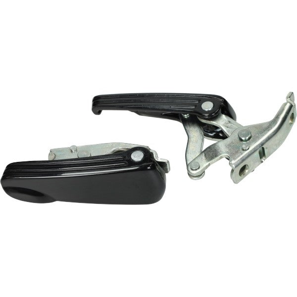 duo-voetsteunset Vespa zwart glans gts 125cc, gts 250cc, gts super 300cc