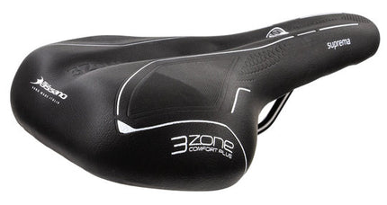 Zadel Selle Bassano Suprema 3Zone Zwart
