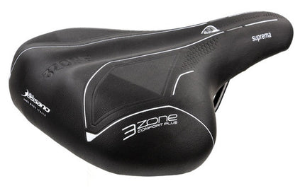 Zadel Selle Bassano Suprema 3Zone City Zwart