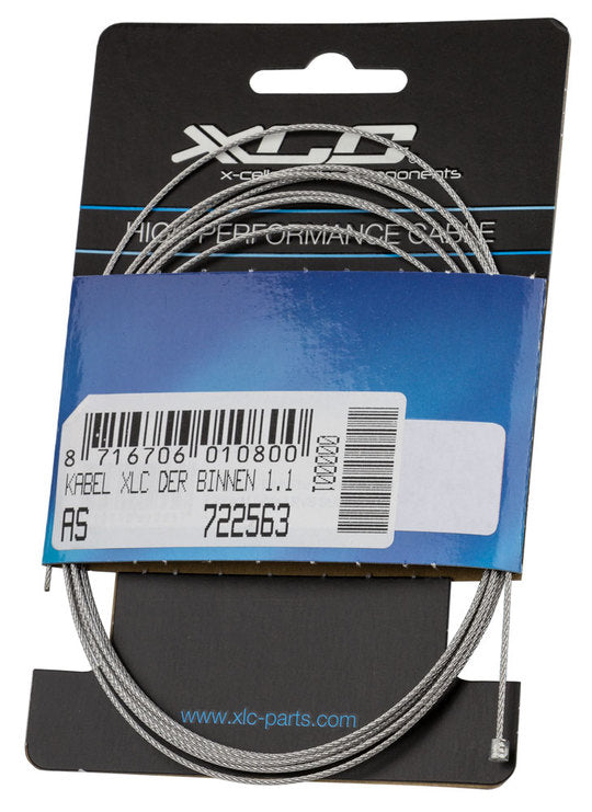 Versnellingskabel XLC Slick Kabel Binnen 1.1 2.25 Zilver