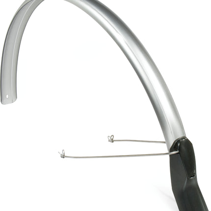 Garde-boue arrière Eurofender Scatto 28" x 51 mm - argent