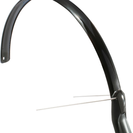 Garde-boue arrière Eurofender Scatto 28" x 51 mm - noir