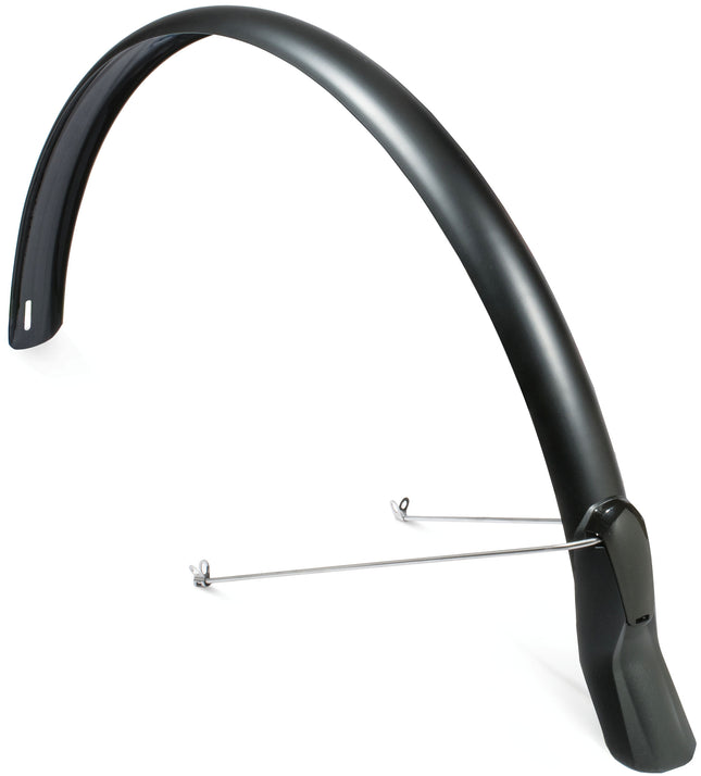 Achterspatbord Eurofender Scatto 28" x 51 mm - mat zwart