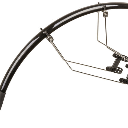 Spatbordset M-Wave Mud Max Race QR 33 EXT - zwart