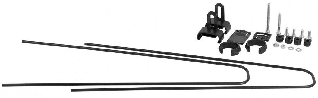 Spatbordset 28" Polisport Colorado City - zwart