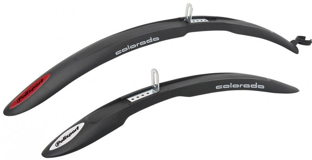 Spatbordset 26" Polisport Colorado - zwart