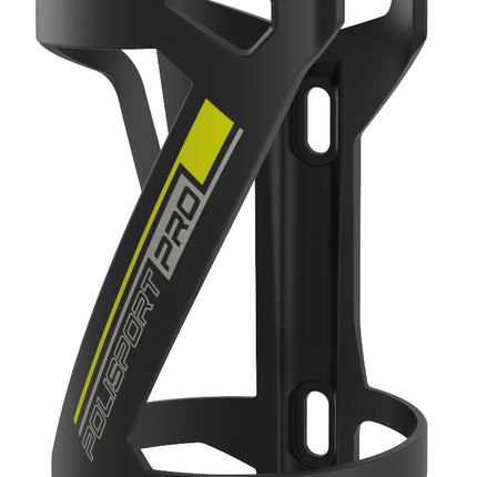 Bidonhouder Polisport Side Cage - zwart/lime groen