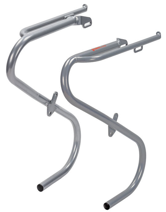 Voordrager 26-28 inch Tubus Duo Lowrider Zilver