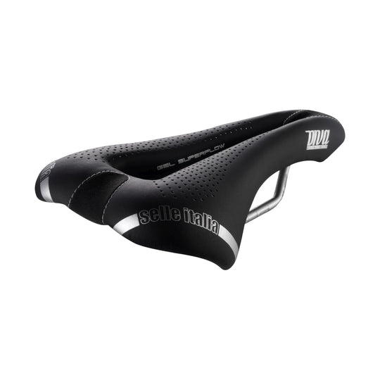 Zadel Selle Italia Diva Gel Superflow S3 Zwart