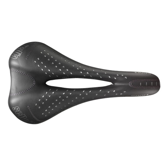 Zadel Selle Italia Sport Gel Flow S2 Zwart