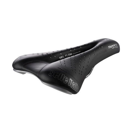 Zadel Selle Italia Sport Gel Flow S2 Zwart