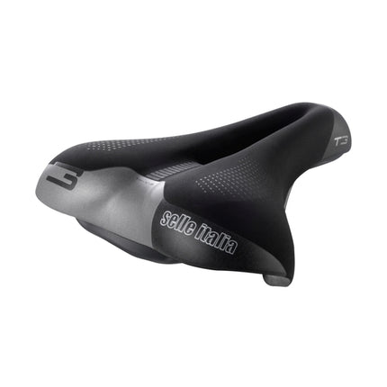 Zadel Selle Italia T3 Flow S2 Zwart