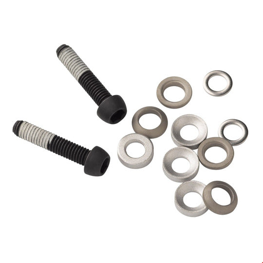 SRAM Adapter 20P DB 180MM V/160MM A /RNBW Zwart Multicolor