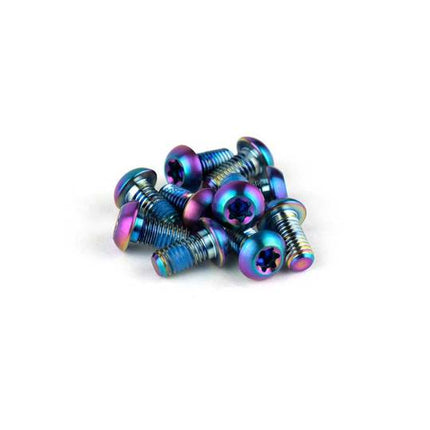 SRAM Boutset Disc TIT T25 Rnbw set van 12 Multicolor