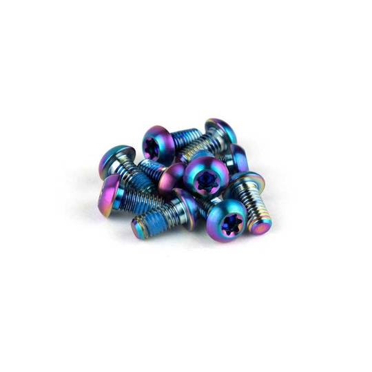 SRAM Boutset Disc TIT T25 Rnbw set van 12 Multicolor