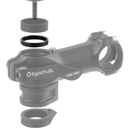 Balhd BS TOP Spacer Ahead 11/8" ZW Zwart
