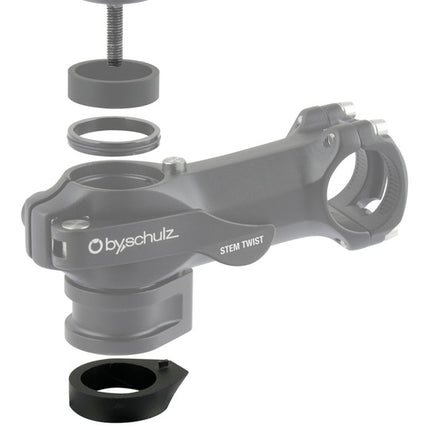 Balhd BS Design Spacer Ahead 11/8" ZW Zwart