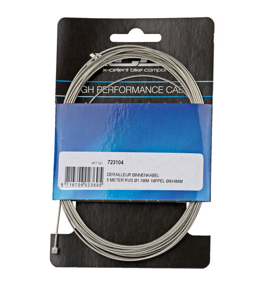 Versnellingskabel XLC Kabel Binnen 4x4 5.00 Zilver