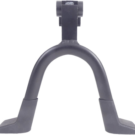 Middenstandaard 28" Edge Double 2-poot 30cm aluminium - zwart
