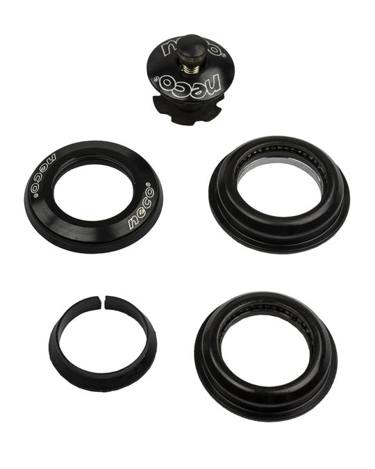 Balhoofdstel Neco H148 11/8 Semi Zwart