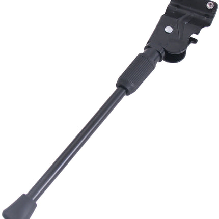 Zijstandaard 28" Edge 40 mm 2 bouts aluminium - zwart