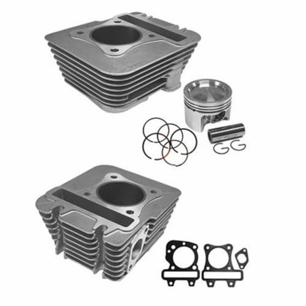 cilinder Power1 + zuiger euro-4/5 aluminium 49mm sco piaggio 4T