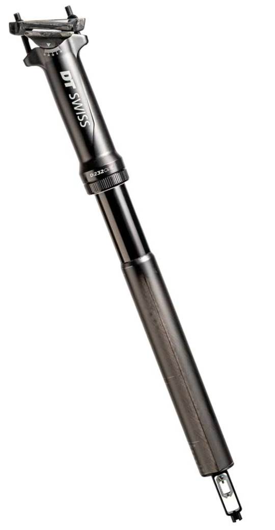 Zadelpen DT Swiss D232 One 30.9X400 Dropper 60 Zwart