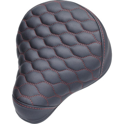 zadel (made in EU) laag RS6 zwart/rood puch maxi, puch