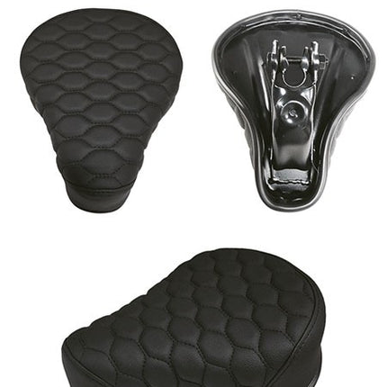 zadel (made in EU) laag RS6 zwart/zwart puch maxi, puch