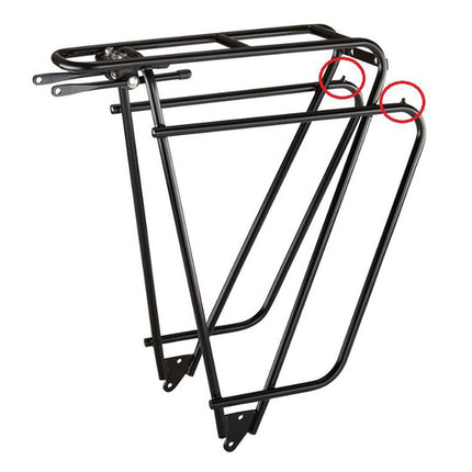 Achterdrager 26-28 inch Tubus Logo Classic Zwart