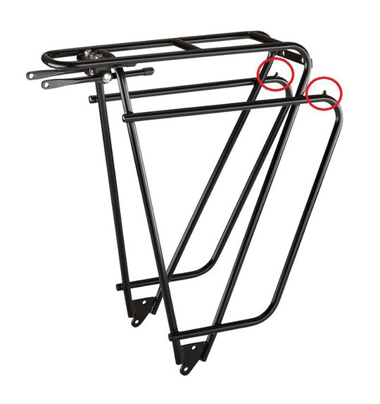 Achterdrager 26-28 inch Tubus Logo Classic Zwart