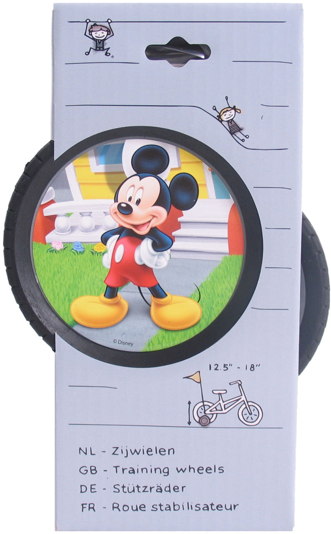 Zijwielen Widek Mickey Mouse voor 12½" - 18" fietsen - afbeelding 2