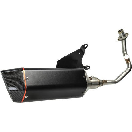 exhaust bullet Euro-4 black/carbon Zip 4T 3V