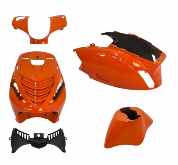 plaatwerkset DMP model SP EVO-2 Bright Oranje 5-delig zip2000, zip 100/125=op=op