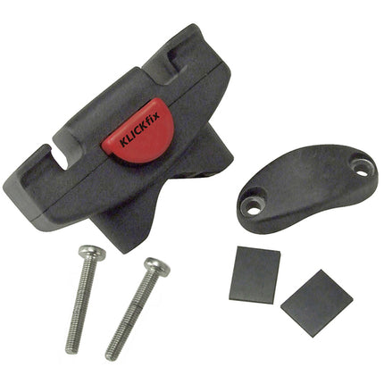Stuuradapter KLICKfix Caddy Stuur 22-36MM Zwart