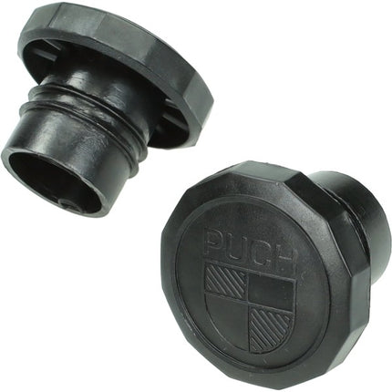 fuel tank cap + logo A-quality black puch maxi, puch