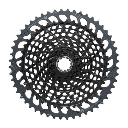 Cassette Sram XG1295 B1 12V 10-52 Black Zwart