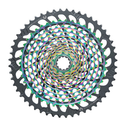 Cassette Sram XG1299 B1 12V 10-52 Rnbw Multicolor