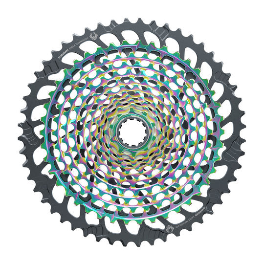 Cassette Sram XG1299 B1 12V 10-52 Rnbw Multicolor