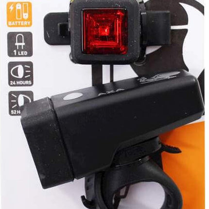 fiets verlichting - Axa Niteline T1 verlichtingsset Batterij