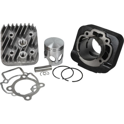 Cylindre complet avec culasse dr ac gilera 48mm pour scooters piaggio ac, sfera, typhoon