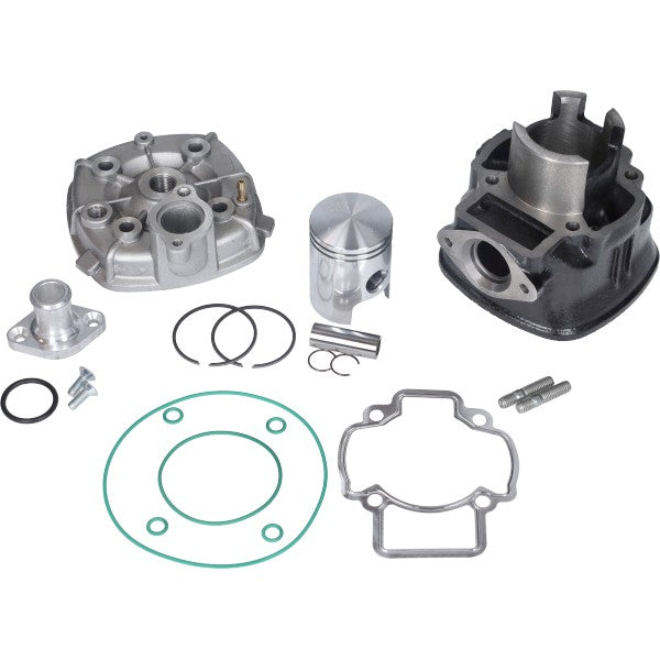 cilinder met kop dr lc 40mm aprilia, dna, runner, sco piaggio 2t, zip sp